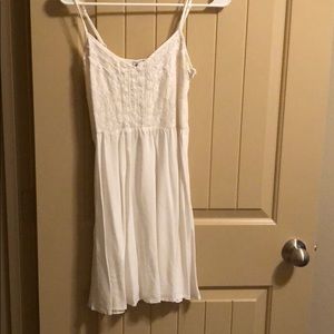 White cotton on dress